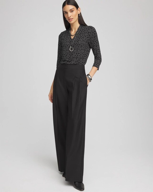 Touch of Cool Dots 3/4 Sleeve Tee - image 2